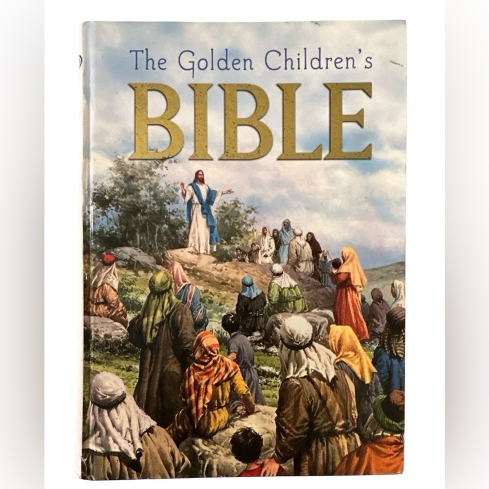 The Golden Children's Bible A Full Color Bible Easter Kids by Golden Books 1993